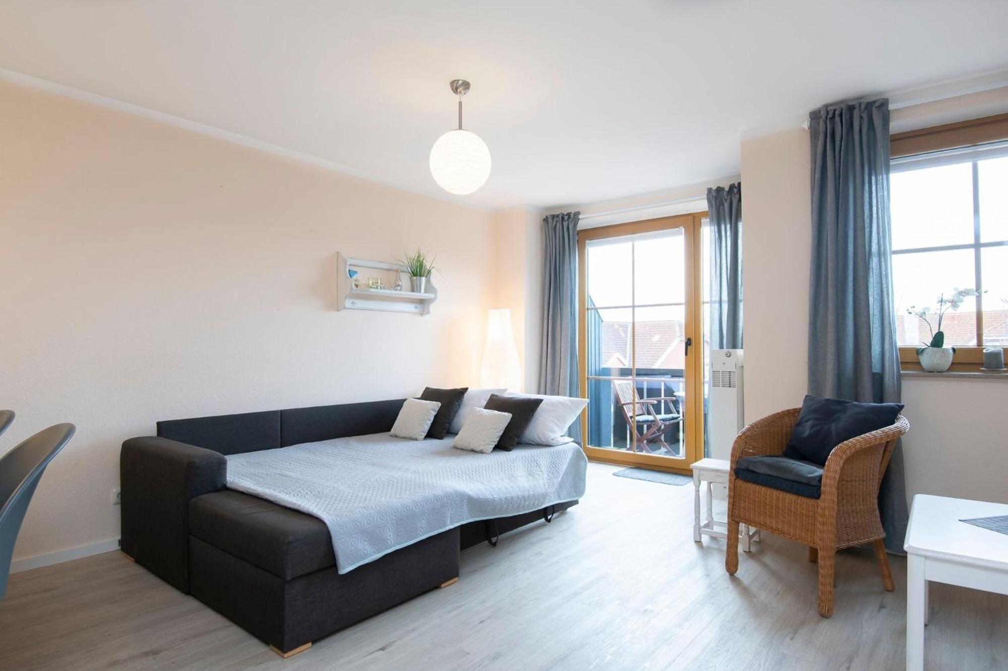 Ferienwohnung Auenblick mit Balkon An der Aue 9b Dahme  Exterior foto