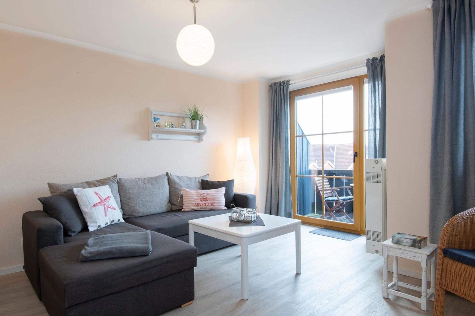 Ferienwohnung Auenblick mit Balkon An der Aue 9b Dahme  Exterior foto